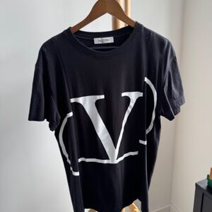 Valentino VLOGO Graphic Print Shirt
